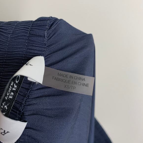 Ramy Brook Bamboo Tube Dress Knee Length Womens XS Blue - Picture 15 of 16